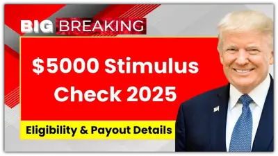 $5,000 Stimulus Check in 2025? Here’s What the Government Isn’t Telling You
