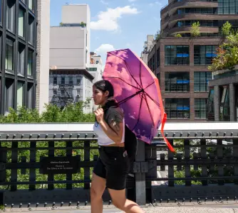 Heat advisory, flood watch in effect for NYC area Tuesday