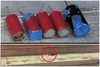 Man charged with building and tossing homemade explosives in Manhattan