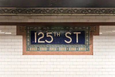 Man stabbed at Harlem's 125th Street subway station, even as transit crime drops