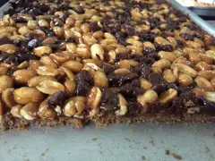 Chocolate and peanut butter go great together in these treats