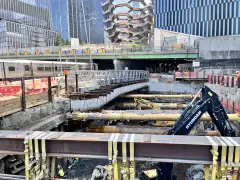 Ghost stairs and pig bones sit in the way of new NYC train tunnel