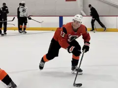 Shane Vansaghi's heavy game already earned him a nickname at Flyers dev camp